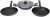 Pigeon Essential Cookware Set Aluminium, 3 – Piece at Rs.799