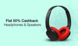 Paytm Big Ausio Sale : Get 50% Cashback On Audio devices and headphones