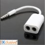 Xclusive Plus High Quality 3.5mm Audio Splitter Cable for Free