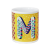 Alphabet M Coffee Mug