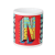 Alphabet N Coffee Mug
