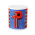 Alphabet P Coffee Mug