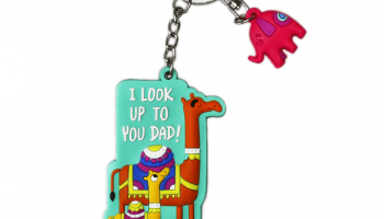 Best Dad Keychain
