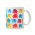 Elephant Pattern Coffee Mug