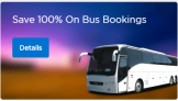 100% Super Cash on Bus Booking From Mobikwik