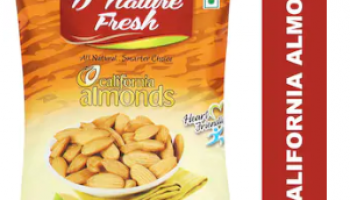 Almonds 500 GM at Rs.285 Worth Rs.570