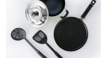 Sumeet Aluminium Non-Stick Cookware- Set Of 4 at Just Rs.309