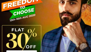 The Man Company : Freedom Sale – Flat 30% Off Site wide