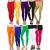 Pack Of 10 Multicoloured Cotton Lycra Leggings By Lavennder of Rs.3299/- at Just Rs.849/-