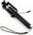 KG Collection Cable Selfie Stick  (Black, Silver)