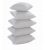 White Polyester 16 x 16 Inch Non Woven Cushion Inserts – Set of 5 by Zikrak Exim at Rs.329